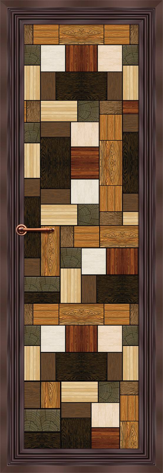 GREEN NDURE ROKOKO DOORS