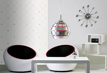 CR CRISTAL ROMBO 85 Bianco matt/Silver